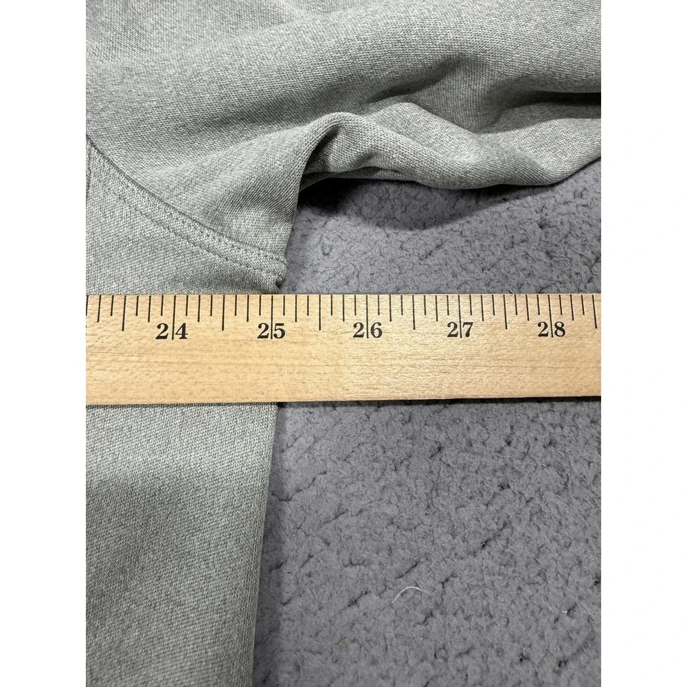 Nike Golf Dri-FIT Pullover Mens XL Gray 1/4 Zip Long Sleeve Golf Top Travertine